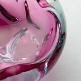 Josef Hospodka for Chribska - Bohemian glass 60s - ash tree - pocket empty