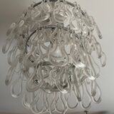 Italian design chandelier 1970