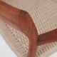 Armchair “#57” by Niels Otto Møller / Teak / Paper cord / Fully restored / 1960s / 1970s / Danish Modern Design