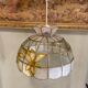 Vintage mother-of-pearl pendant light