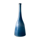 Signed blue sandstone soliflore vase