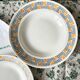 Lot 10 assiettes creuses Dolly Faïencerie Nouvelle