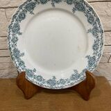 St Amand leseaux earthenware plate Argenton model