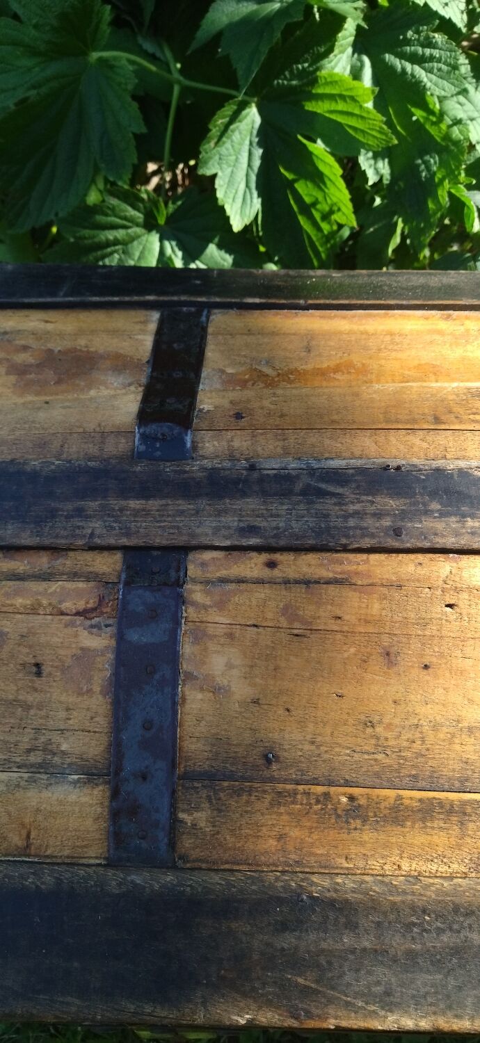 Wooden chest
