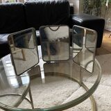 Miroir barbier triptyque vintage