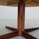 Mid century modern  round rosewood coffee table, 1960s denmark