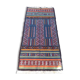 Carpet kilim blue in wool 97x198cm
