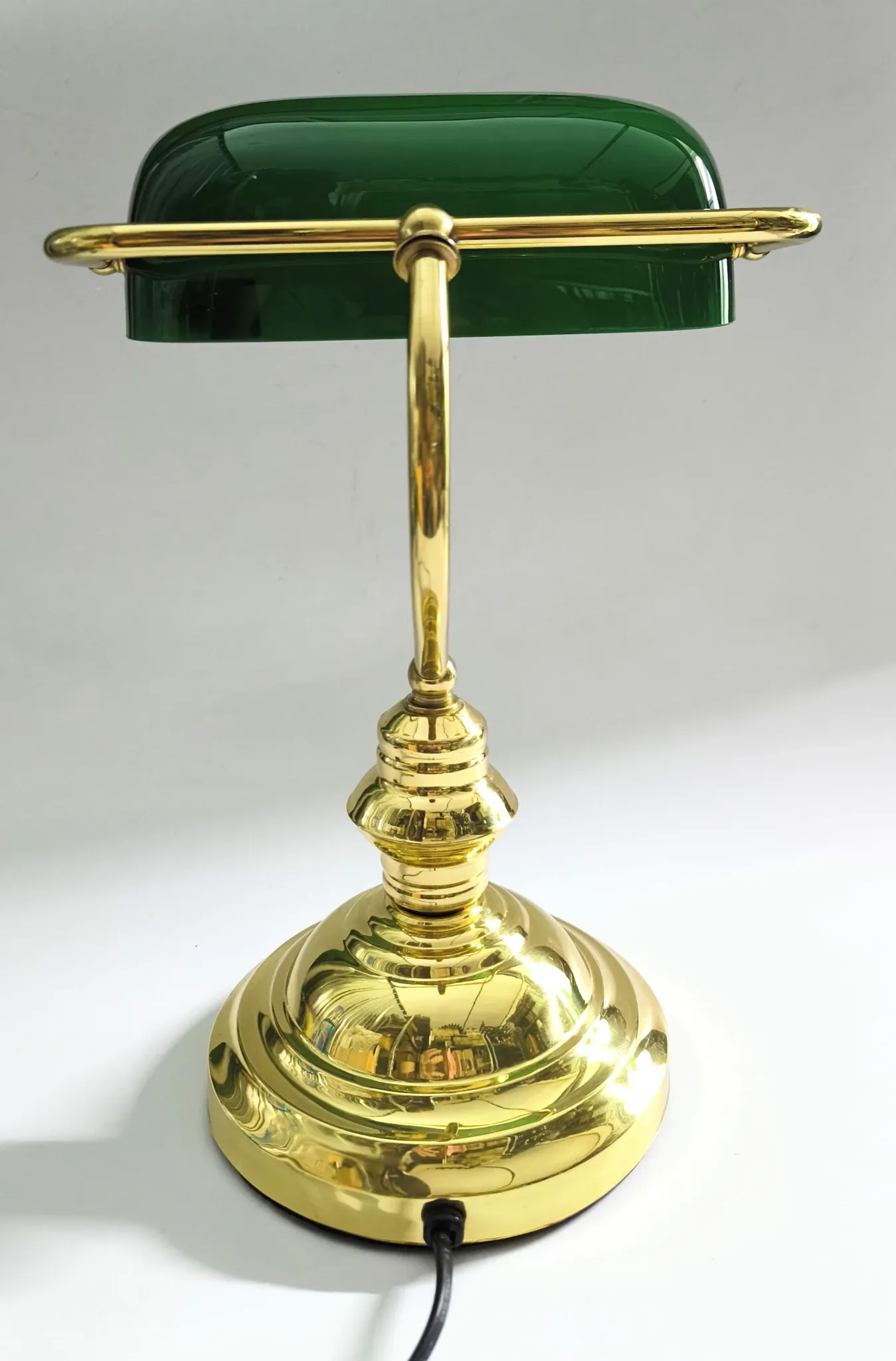 Lampe de banquier du XXe siècle
