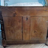 Antique walnut panetière furniture