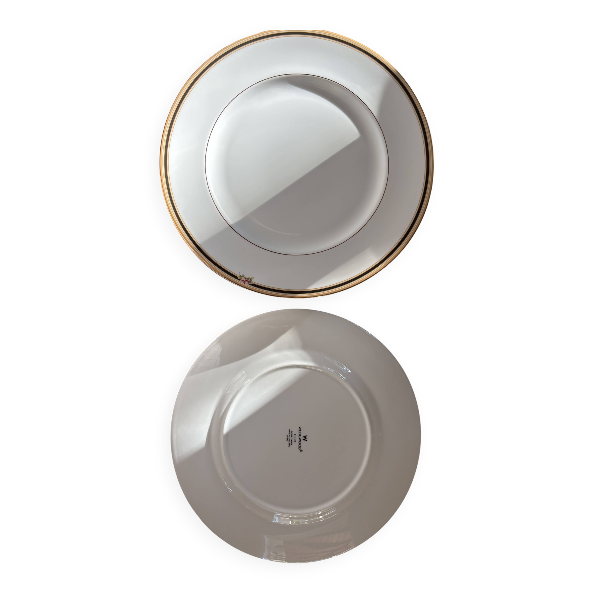 Grandes assiettes Wedgwood