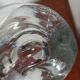 Antique lamp base in Schneider France crystal.