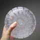 Large vintage "Queen's Lace" chiseled Bohemian crystal box