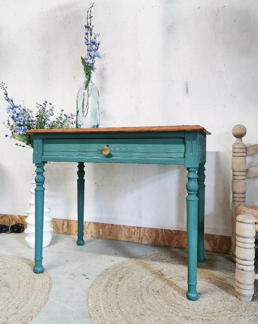 Side table, wooden desk