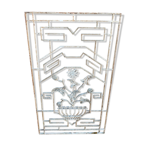 Grille en fonte de fert art nouveau