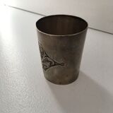 Silver metal cup