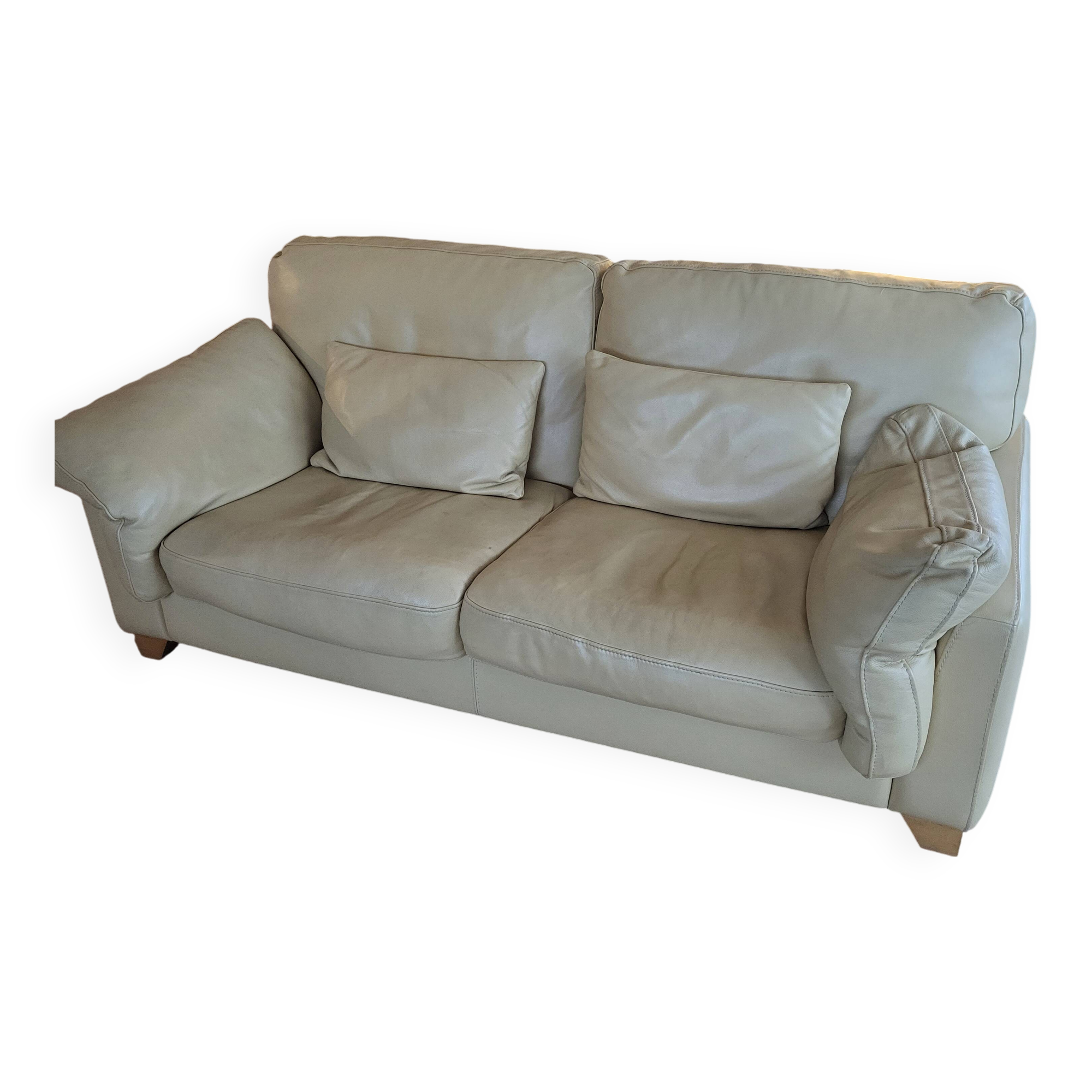 STEINER LEATHER SOFA