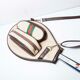 Blue Montana M505 racket with leather bag