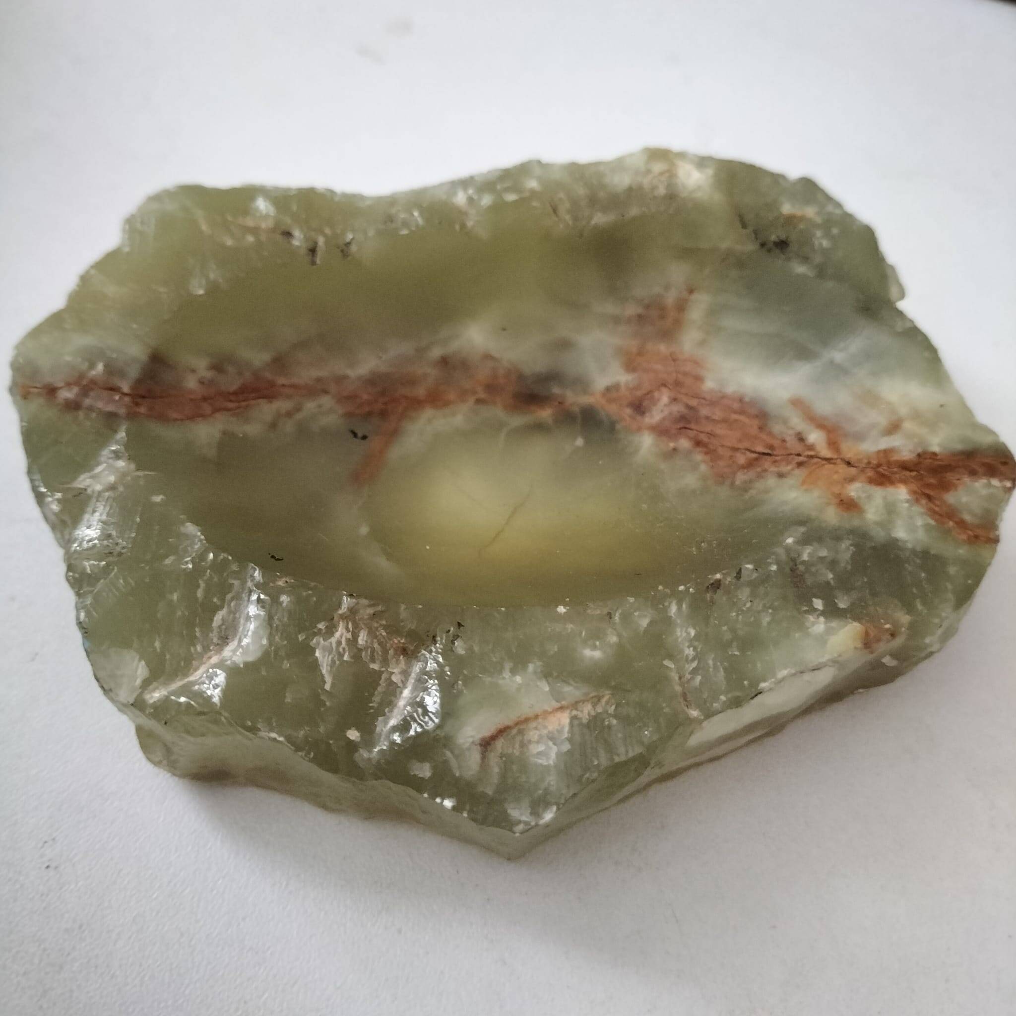 Cendrier brutaliste onyx