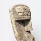 Large sculpture, handcrafted Suar wood totem.