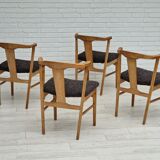 Danish design, set of 4 dinning chairs,1960