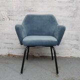 Velvet Armchair, 1960s
