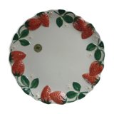 Strawberry decor dabbling plate
