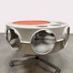 Vintage rotobar space age trolley Curver 'Orange accent'