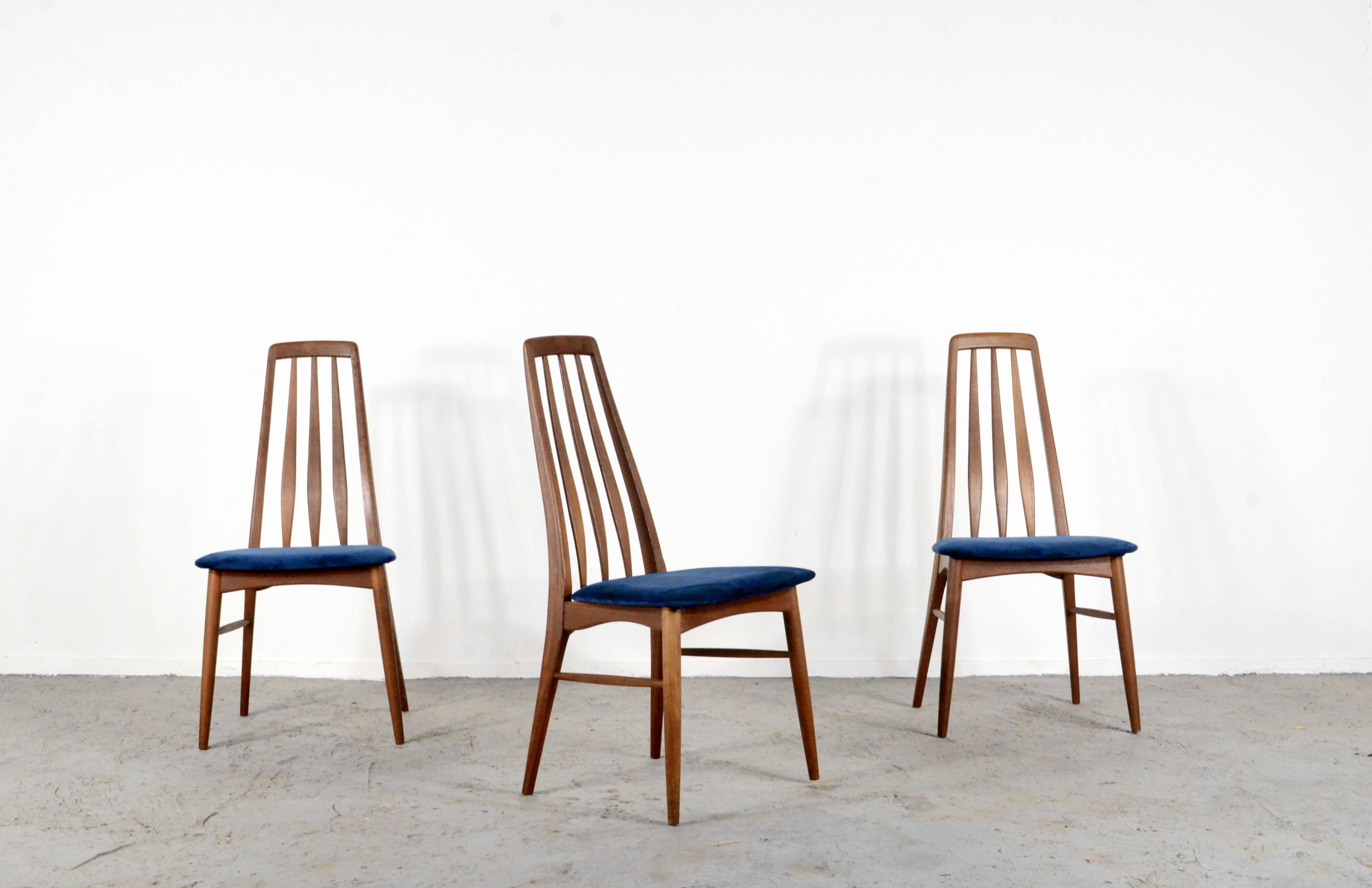 Page 1 of 12 Chaises Eva Midcentury par Neils Koefoed du Danemark en teck e