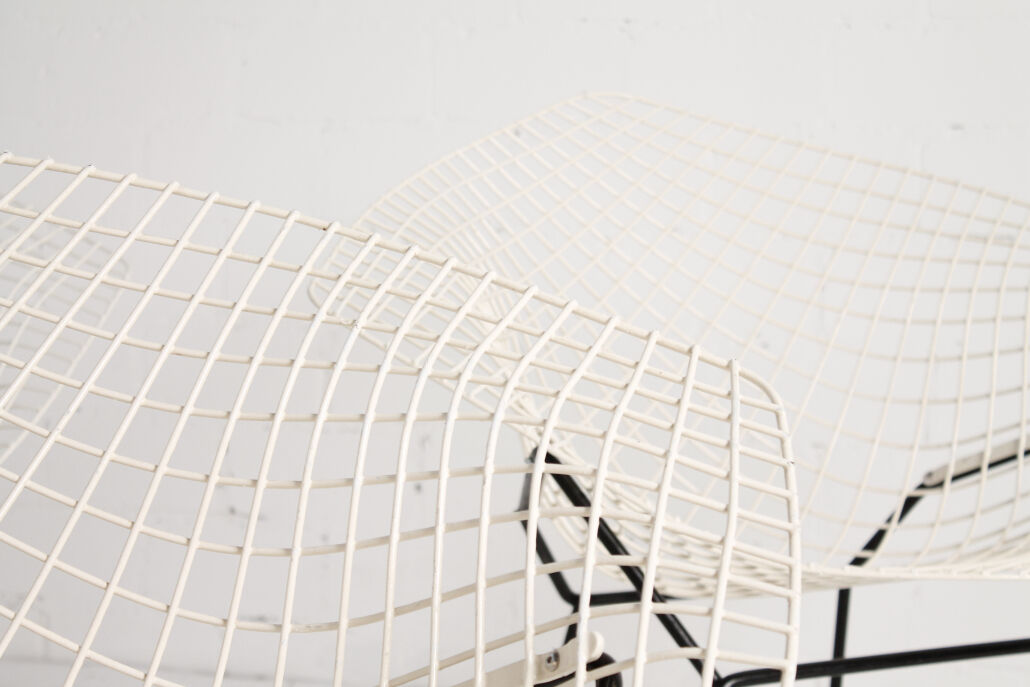 Set of 4 Diamond chairs by Harry Bertoia for Knoll International