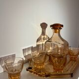 Vintage liqueur service