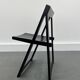 Chaise pliante en bois, années 1970