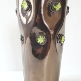1950 ceramic vase vintage