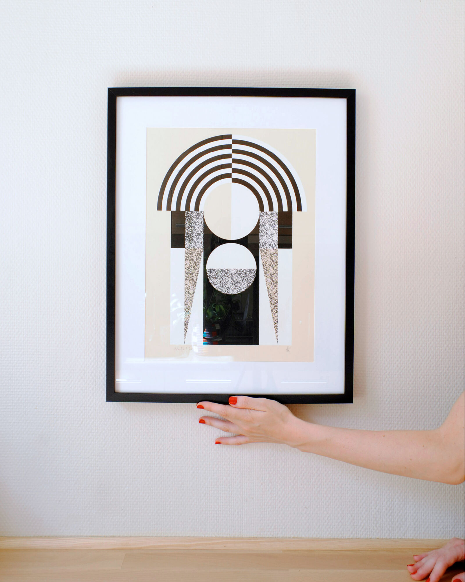 Memphis Rouge poster Artisanal silkscreen prints Limited edition