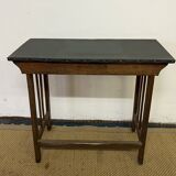 Small vintage wooden desk / console table