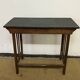 Petit bureau / table console en bois vintage