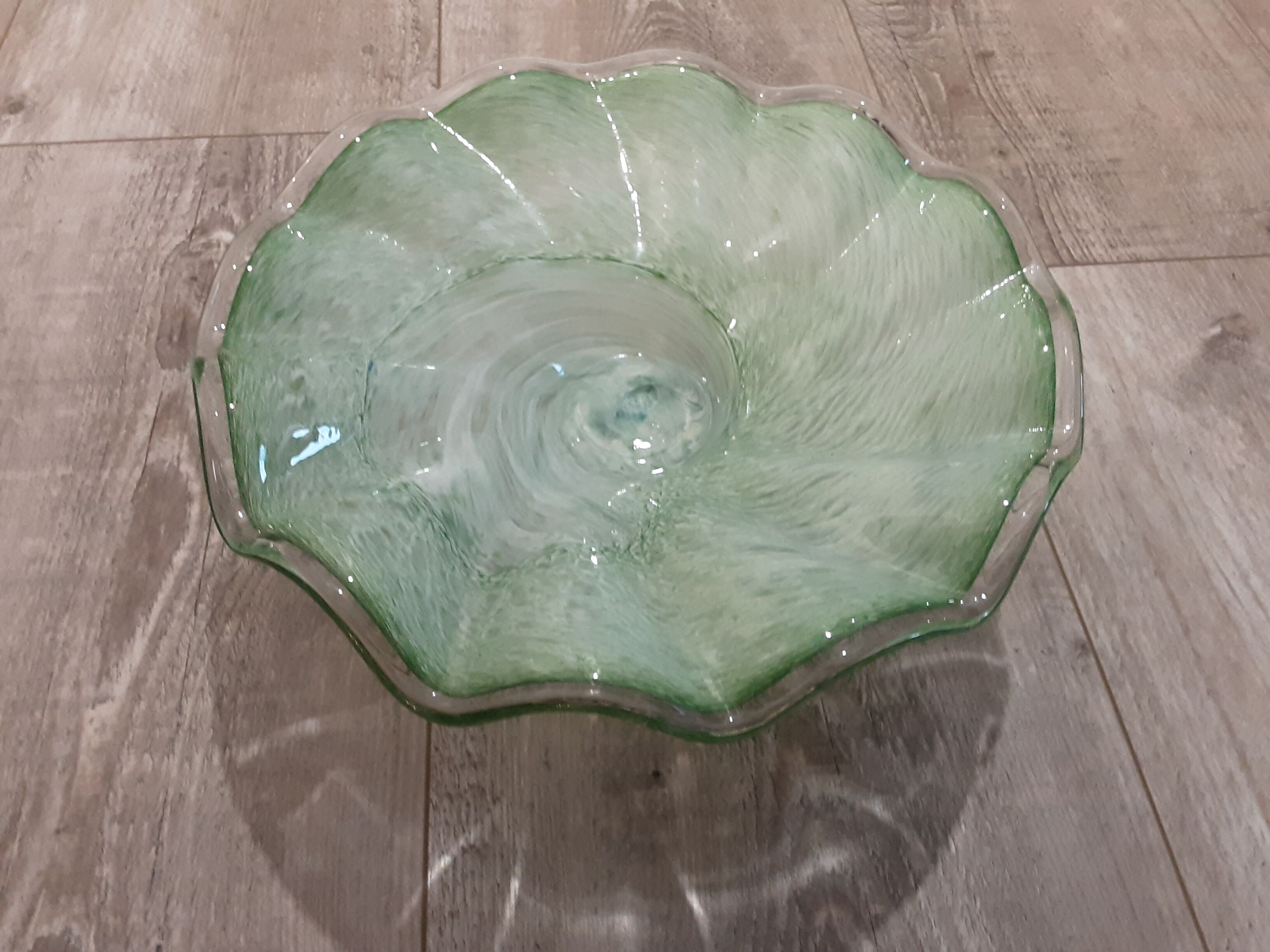 Coupe verre opaline