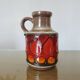 Ceramic vase with handle, West Germany, 1970