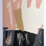 Pierre pallut, couleurs 2, c 1973. original lithograph signed in pencil