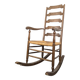 Brutalist rocking chair
