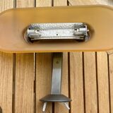 Pair of vintage Arteluce "Jill" yellow wall lights – Italian design