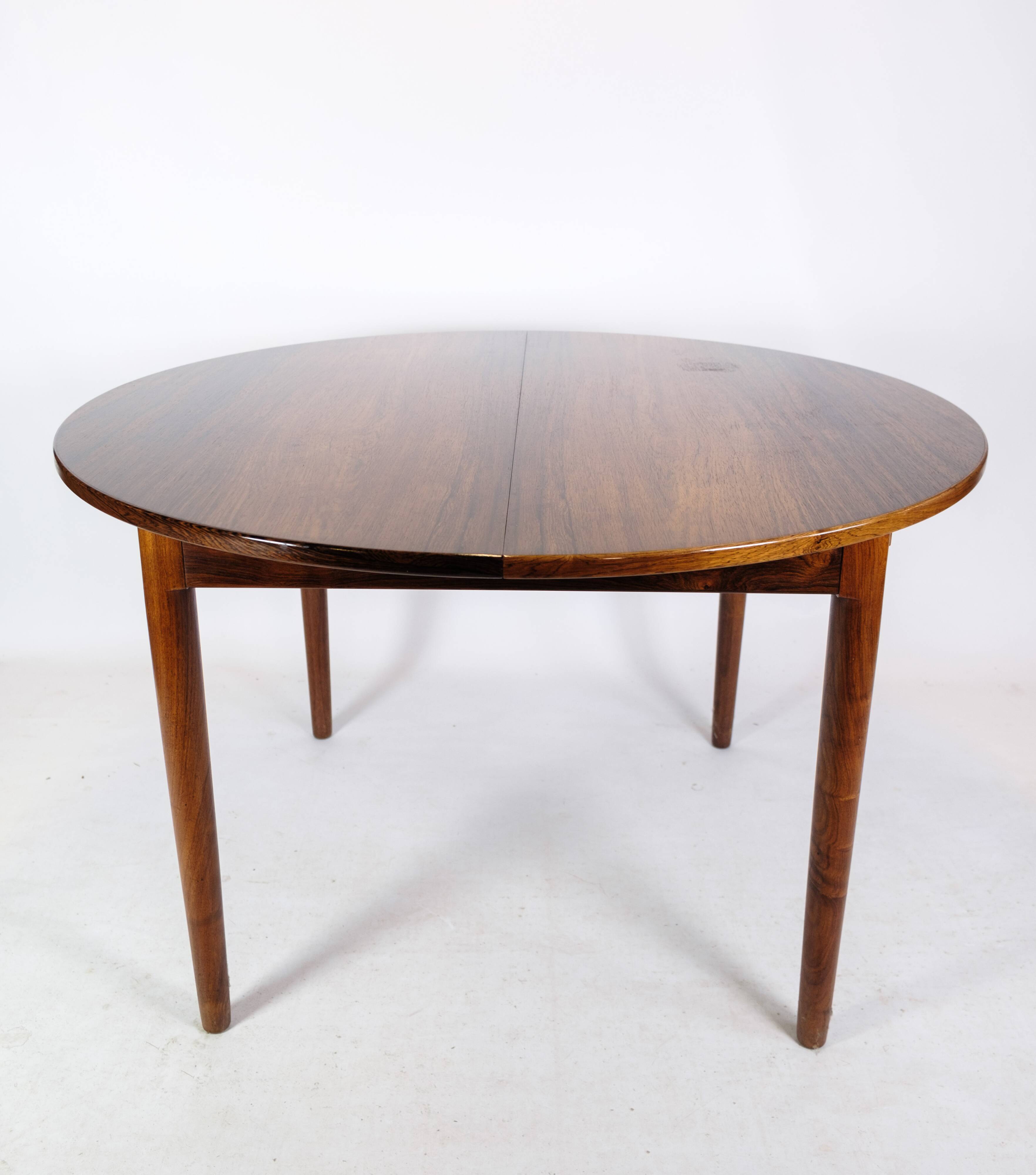 Dining Table In Rosewood Danish Design From 1960s