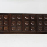 Buffet brutaliste vintage des années 1970