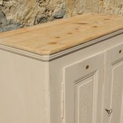 Antique workshop furniture - Patinated Parisian sideboard - Tradesman's furniture
