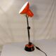 Vintage red articulated desk lamp - 70s/80s.
