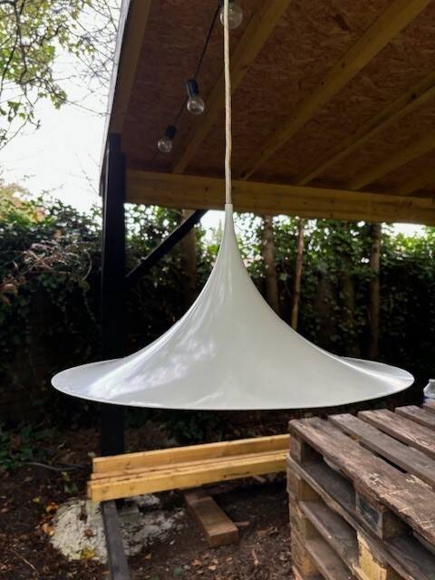 Semi pendant lamp by Claus Bonderup & Torsten Thorup - Denmark 1960s