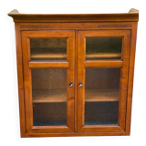 Louis XVI display case in solid wood