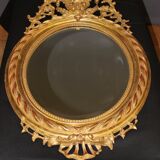 Napoleon III oval mirror 56x92cm