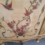 Venetian style lacquered 3-door sideboard