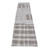 Neutral Vintage Kilim Runner Sku3830