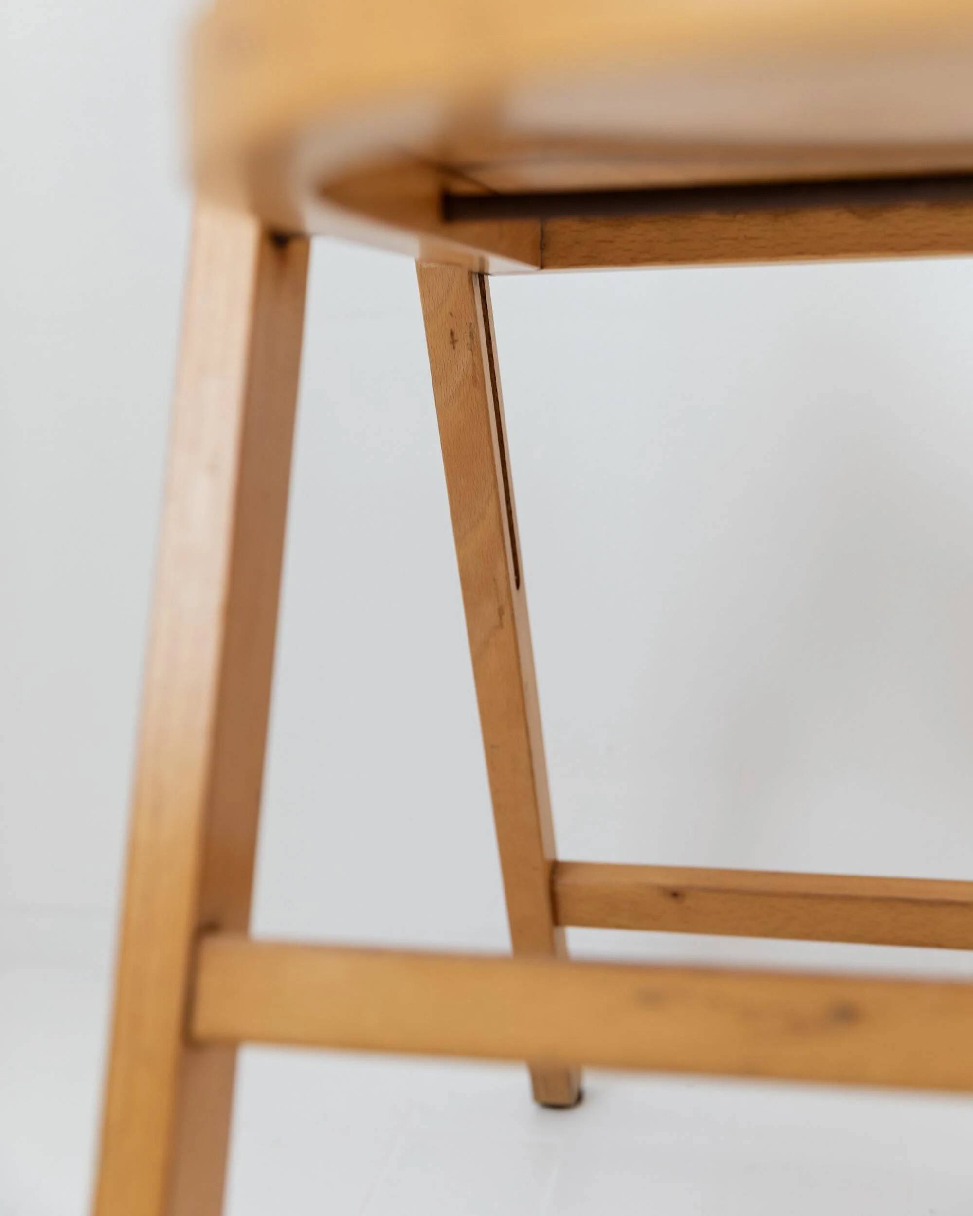 Set of 2 vintage folding chairs from the 1970s, by Achille and Pier Giacomo Castiglioni for Bernini.
